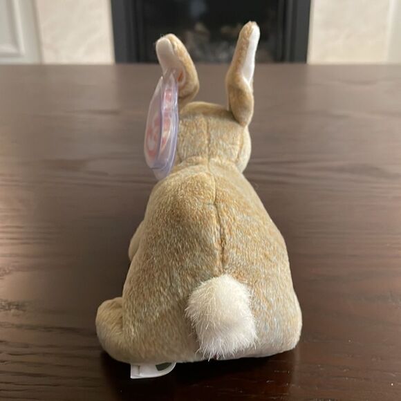 1999 Vintage Original Ty Beanie Baby Nibbly the Bunny Rabbit NWT Excellent Cond - Picture 3 of 6